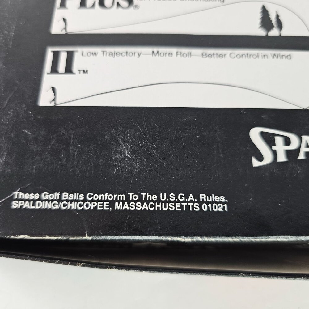 Vintage Spalding Top-Flite II Low Trajectory Golf Balls Set of 12 balls - Picture 6 of 7